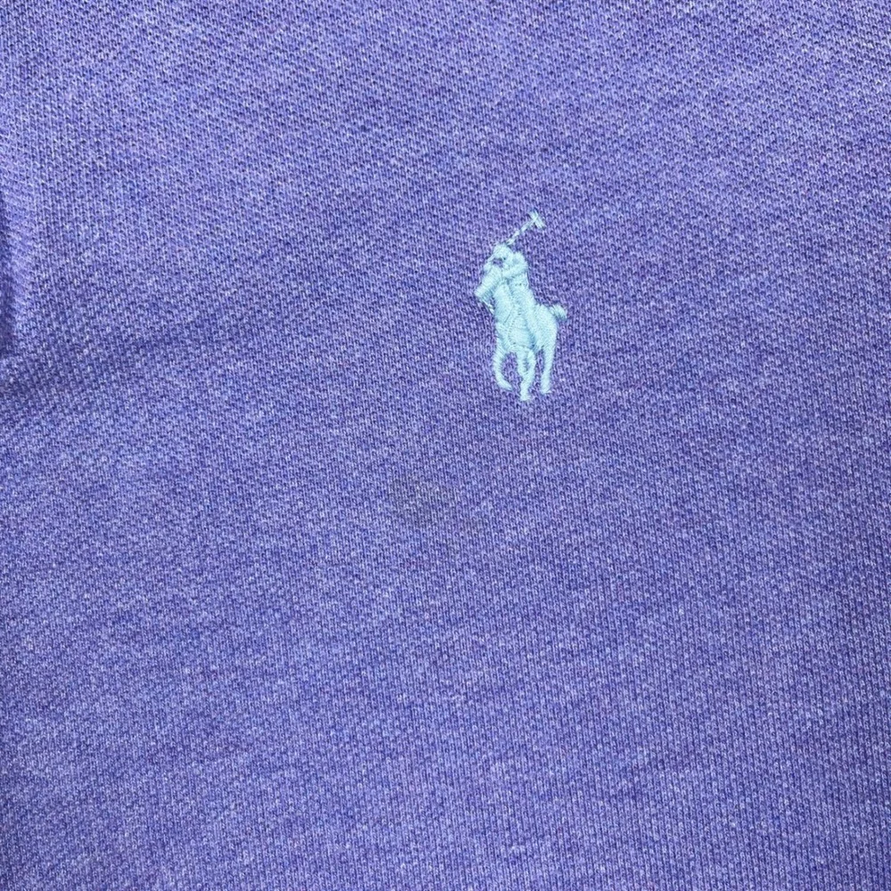 Polo Ralph Lauren Polo Mens Medium Purple Classic Fit Pony Logo Preppy Casual